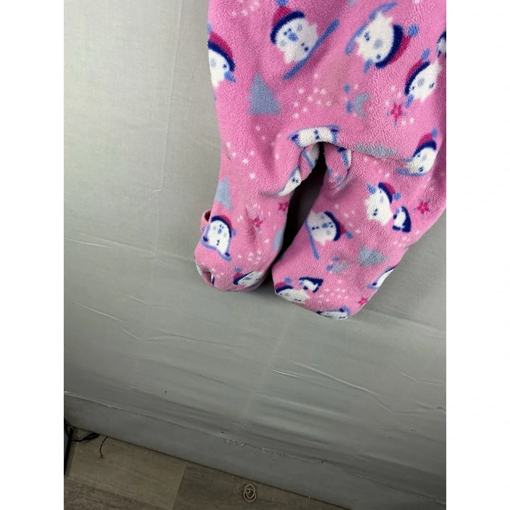 Columbia Pink Fleece Snowsuit Bunting 18 Month
